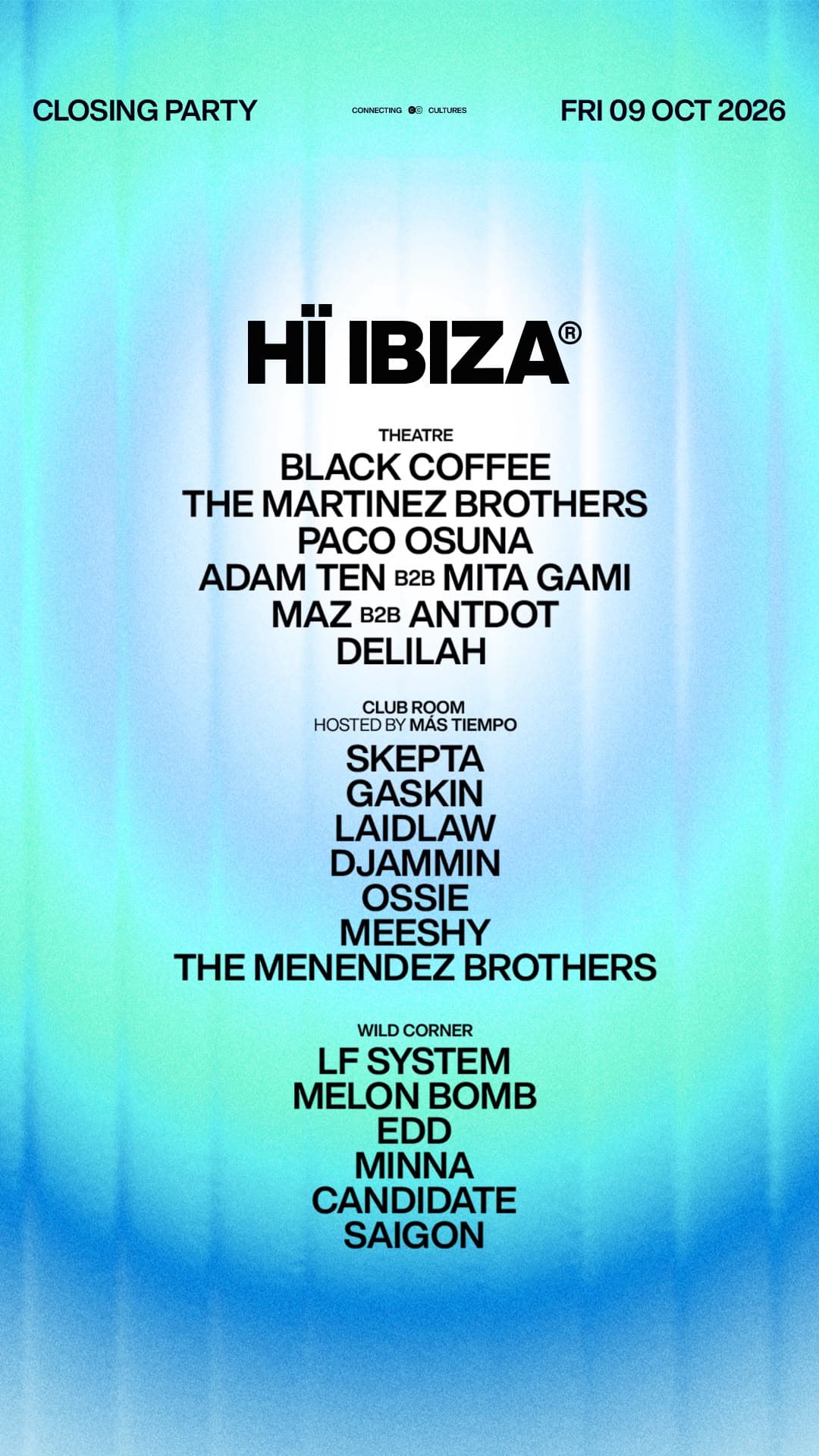 Hï Ibiza Closing Party — official flyer