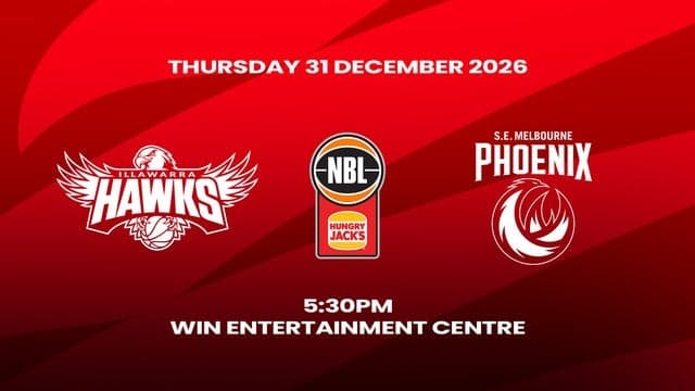 Hungry Jack's NBL27 Seasonn - Illawarra Hawks v Phoenix