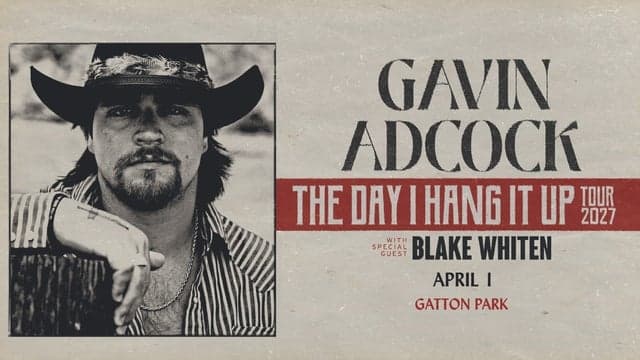 Gavin Adcock: The Day I Hang It Up Tour 2027